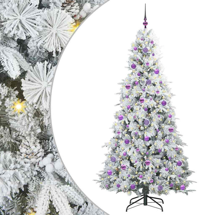 Brad de Crăciun artificial cu ramuri articulare Verde 210 cm - WALTI WALTI