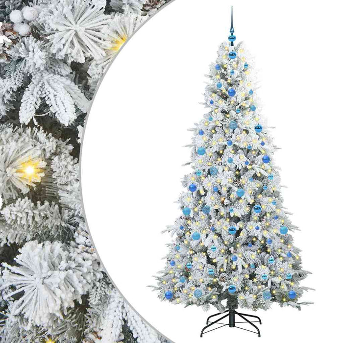 Brad de Crăciun artificial cu ramuri articulare Verde 210 cm - WALTI WALTI