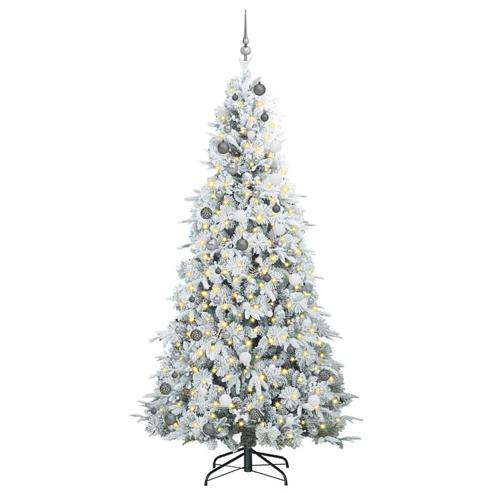 Brad de Crăciun artificial cu ramuri articulare Alb 240 cm - WALTI WALTI