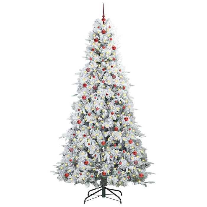 Brad de Crăciun artificial cu ramuri articulare Alb 240 cm WALTI