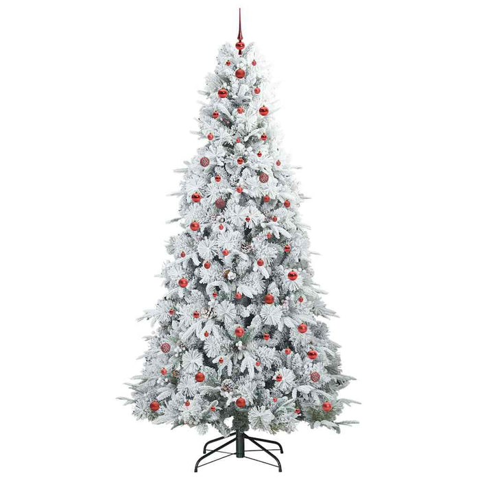 Brad de Crăciun artificial cu ramuri articulare Alb 240 cm WALTI
