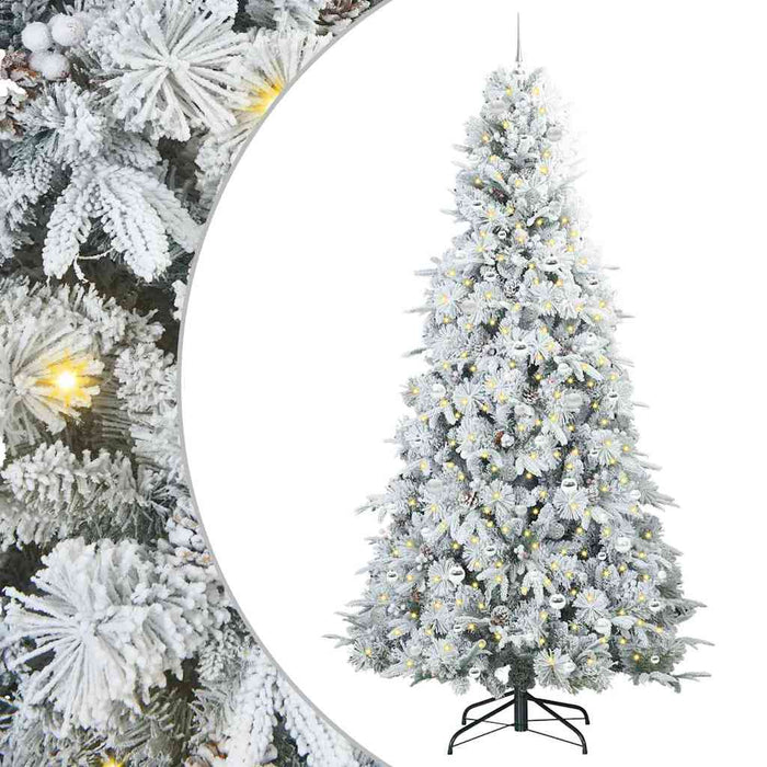 Brad de Crăciun artificial cu ramuri articulare Alb 240 cm - WALTI WALTI