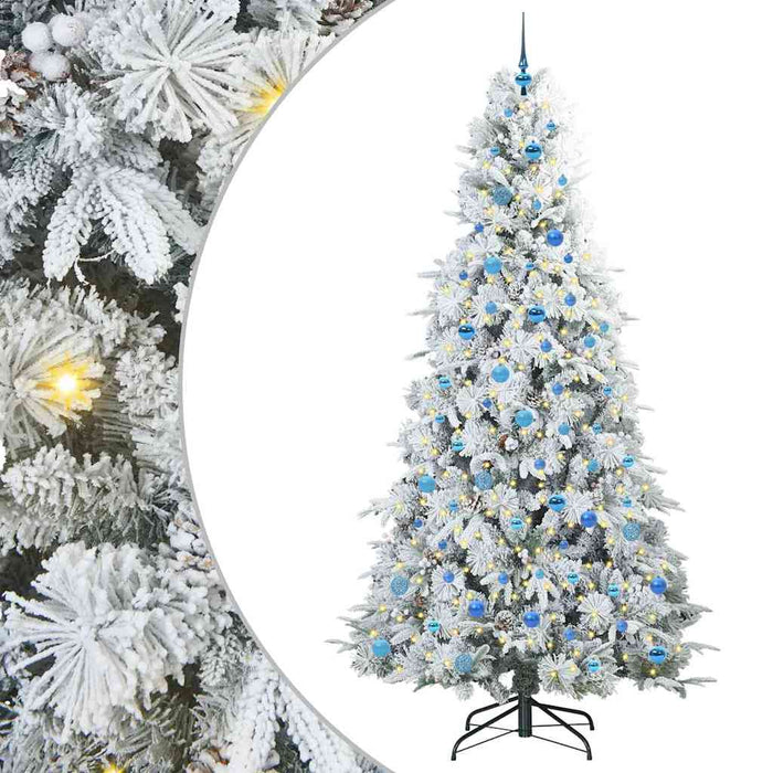 Brad de Crăciun artificial cu ramuri articulare Verde 240 cm - WALTI WALTI