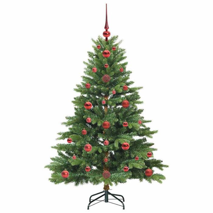 Brad de Crăciun artificial cu 150 LED Verde 120 cm PE și PVC WALTI
