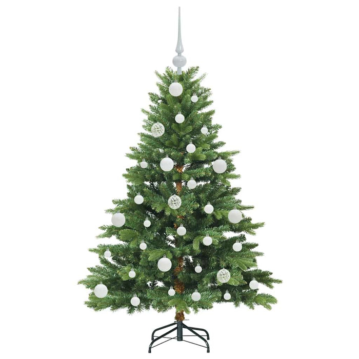 Brad de Crăciun artificial cu 150 LED Verde 120 cm PE și PVC WALTI
