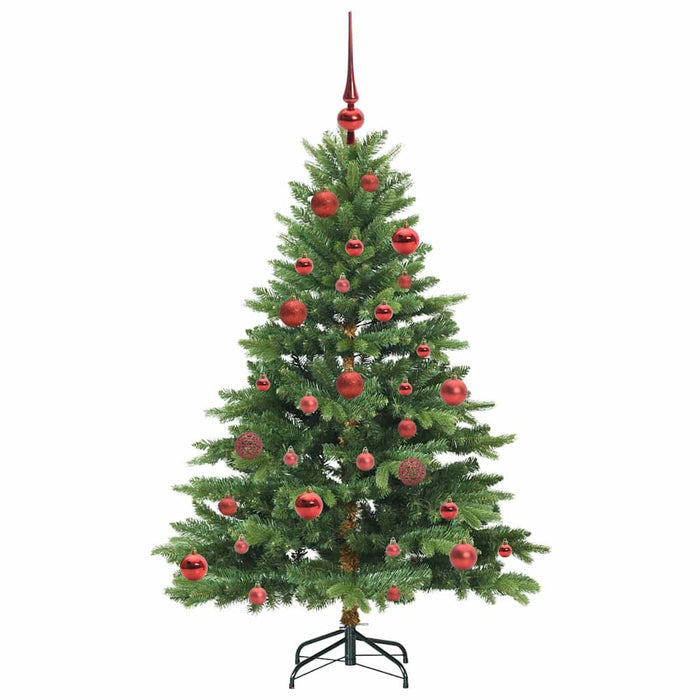 Brad de Crăciun artificial cu 150 LED Verde 150 cm PE și PVC - WALTI WALTI