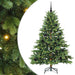 Brad de Crăciun artificial cu 150 LED Verde 150 cm PE și PVC - WALTI WALTI