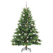 Brad de Crăciun artificial cu 150 LED Verde 150 cm PE și PVC - WALTI WALTI