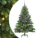 Brad de Crăciun artificial cu 150 LED Verde 150 cm PE și PVC - WALTI WALTI