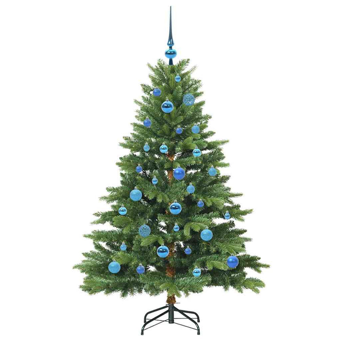 Brad de Crăciun artificial cu 150 LED Verde 150 cm PE și PVC - WALTI WALTI