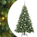 Brad de Crăciun artificial cu 300 LED Verde 180 cm PE și PVC - WALTI WALTI