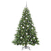 Brad de Crăciun artificial cu 300 LED Verde 180 cm PE și PVC - WALTI WALTI