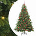 Brad de Crăciun artificial cu 300 LED Verde 180 cm PE și PVC - WALTI WALTI