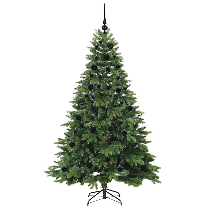 Brad de Crăciun artificial cu 300 LED Verde 180 cm PE și PVC - WALTI WALTI