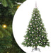 Brad de Crăciun artificial cu 300 LED Verde 180 cm PE și PVC - WALTI WALTI