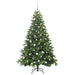 Brad de Crăciun artificial cu 300 LED Verde 180 cm PE și PVC - WALTI WALTI