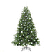 Brad de Crăciun artificial cu 300 LED Verde 180 cm PE și PVC - WALTI WALTI