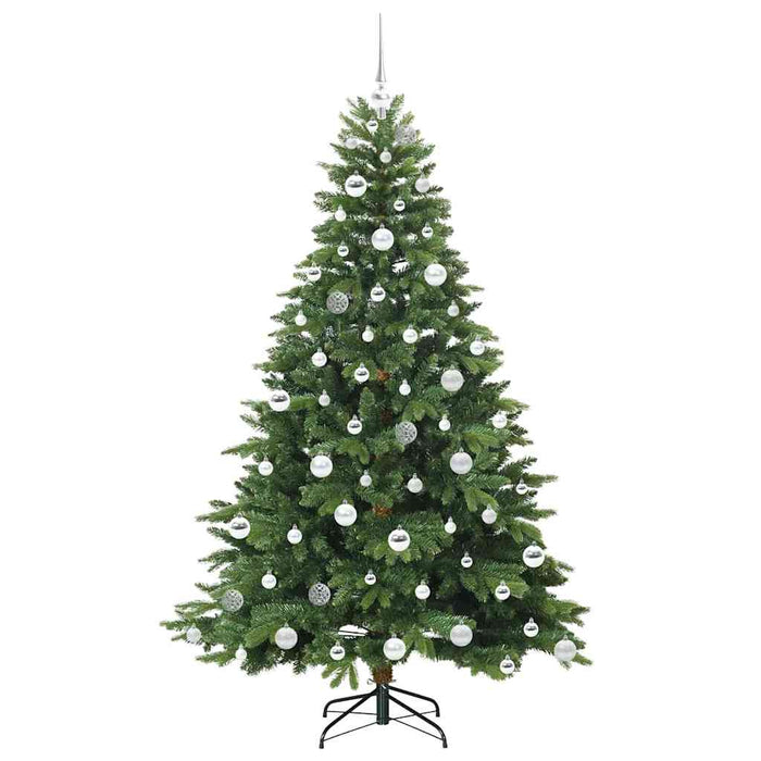 Brad de Crăciun artificial cu 300 LED Verde 180 cm PE și PVC - WALTI WALTI