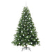 Brad de Crăciun artificial cu 300 LED Verde 180 cm PE și PVC - WALTI WALTI