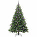 Brad de Crăciun artificial cu 300 LED Verde 180 cm PE și PVC - WALTI WALTI
