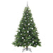 Brad de Crăciun artificial cu 300 LED Verde 210 cm PE și PVC - WALTI WALTI