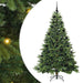 Brad de Crăciun artificial cu 300 LED Verde 210 cm PE și PVC - WALTI WALTI