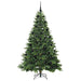 Brad de Crăciun artificial cu 300 LED Verde 210 cm PE și PVC - WALTI WALTI