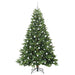 Brad de Crăciun artificial cu 300 LED Verde 210 cm PE și PVC - WALTI WALTI