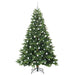 Brad de Crăciun artificial cu 300 LED Verde 210 cm PE și PVC - WALTI WALTI