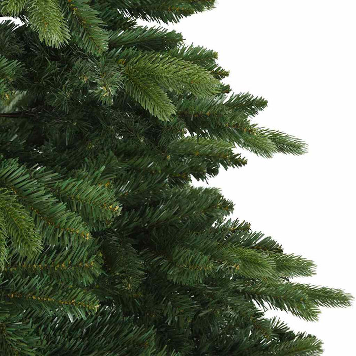 Brad de Crăciun artificial cu 300 LED Verde 210 cm PE și PVC WALTI