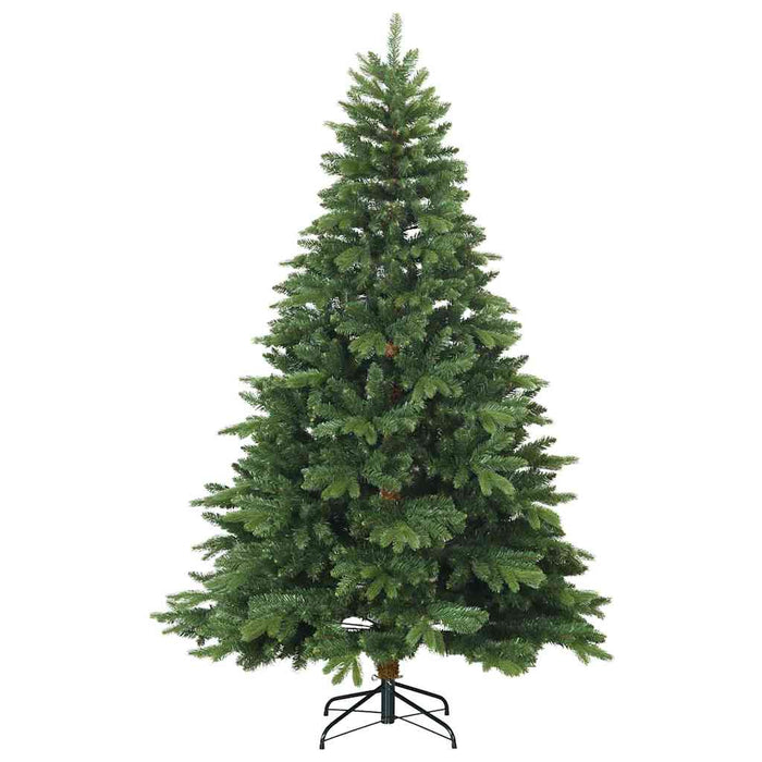 Brad de Crăciun artificial cu 300 LED Verde 210 cm PE și PVC WALTI