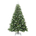 Brad de Crăciun artificial cu 300 LED Verde 210 cm PE și PVC - WALTI WALTI
