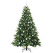 Brad de Crăciun artificial cu 300 LED Verde 210 cm PE și PVC - WALTI WALTI