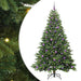 Brad de Crăciun artificial cu 300 LED Verde 210 cm PE și PVC - WALTI WALTI
