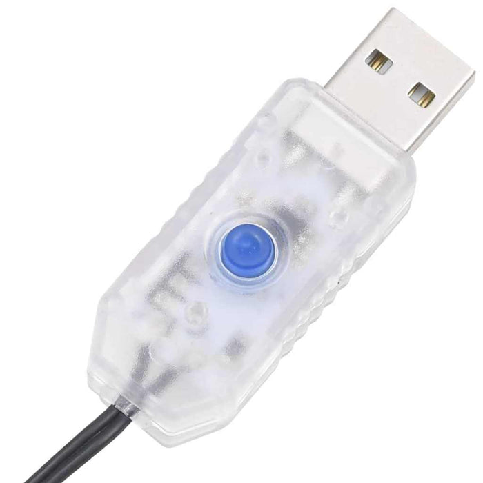Brad de Crăciun artificial cu 300 LED Verde 240 cm PE și PVC WALTI