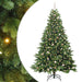 Brad de Crăciun artificial cu 300 LED Verde 240 cm PE și PVC - WALTI WALTI