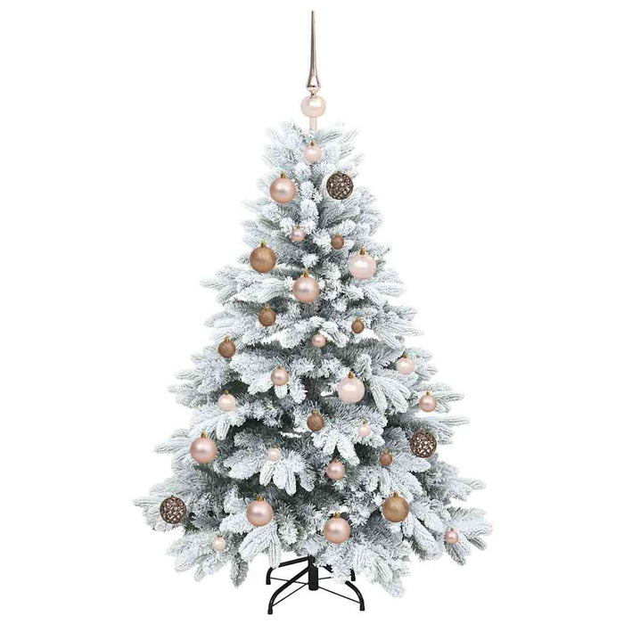 Brad de Crăciun artificial cu 150 LED Alb 120 cm PE și PVC - WALTI WALTI