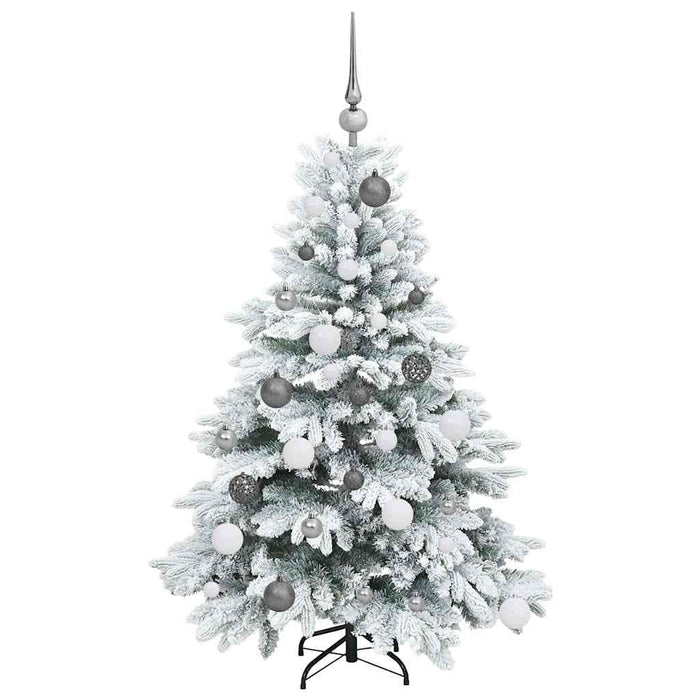 Brad de Crăciun artificial cu 150 LED Alb 120 cm PE și PVC - WALTI WALTI