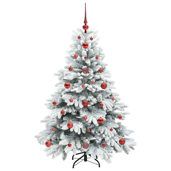 Brad de Crăciun artificial cu 150 LED Alb 120 cm PE și PVC - WALTI WALTI