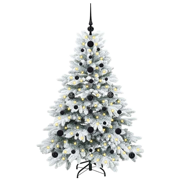 Brad de Crăciun artificial cu 150 LED Alb 120 cm PE și PVC - WALTI WALTI