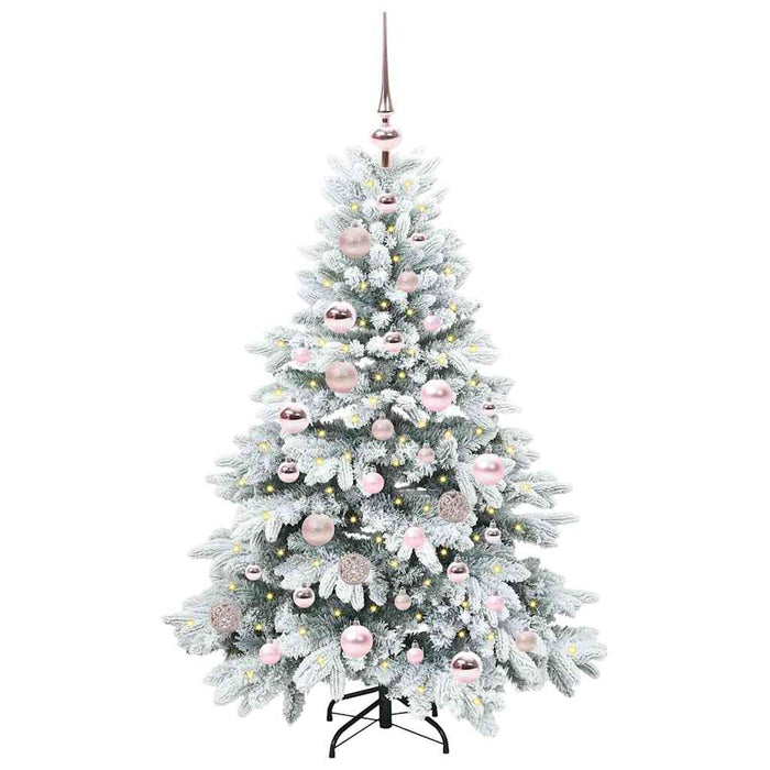Brad de Crăciun artificial cu 150 LED Alb 120 cm PE și PVC - WALTI WALTI