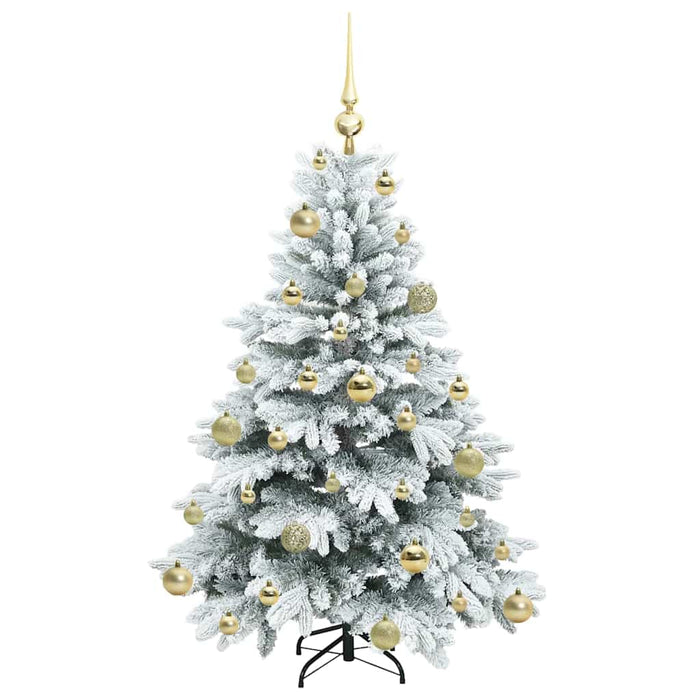 Brad de Crăciun artificial cu 150 LED Alb 120 cm PE și PVC - WALTI WALTI
