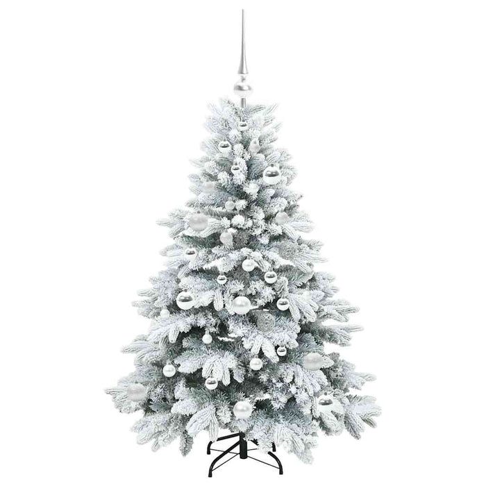 Brad de Crăciun artificial cu 150 LED Alb 120 cm PE și PVC - WALTI WALTI