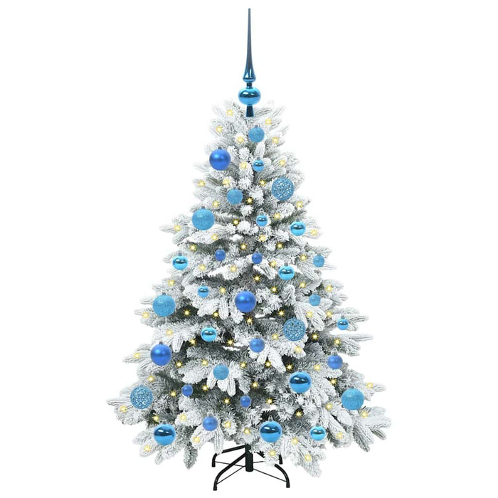 Brad de Crăciun artificial cu 150 LED Alb 120 cm PE și PVC - WALTI WALTI
