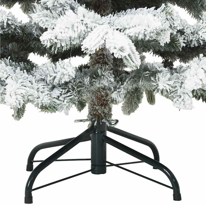 Brad de Crăciun artificial cu 150 LED Alb 150 cm PE și PVC - WALTI WALTI