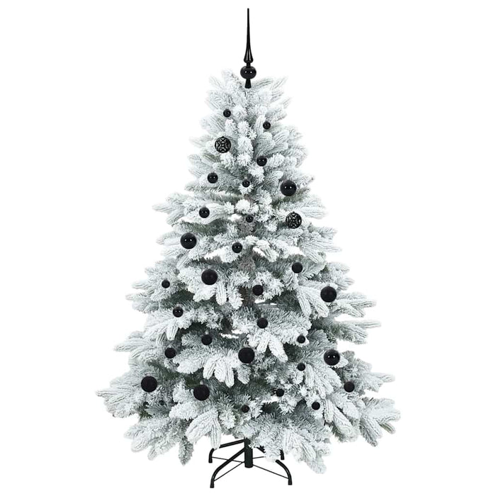 Brad de Crăciun artificial cu 150 LED Alb 150 cm PE și PVC - WALTI WALTI
