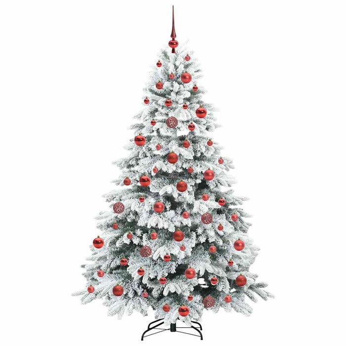 Brad de Crăciun artificial cu 300 LED Alb 180 cm PE și PVC - WALTI WALTI