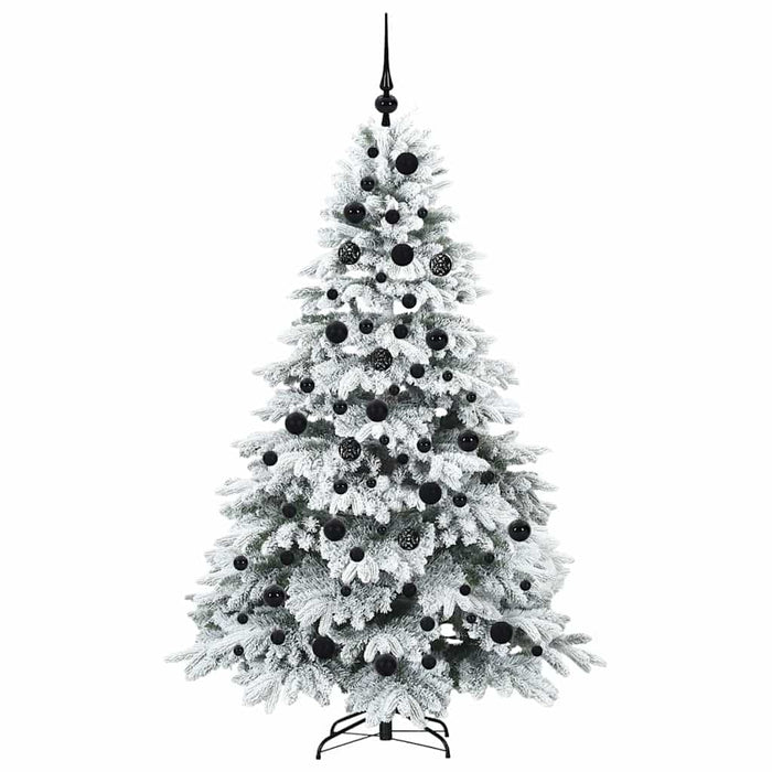Brad de Crăciun artificial cu 300 LED Alb 180 cm PE și PVC - WALTI WALTI