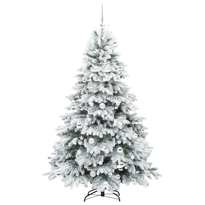 Brad de Crăciun artificial cu 300 LED Alb 180 cm PE și PVC - WALTI WALTI