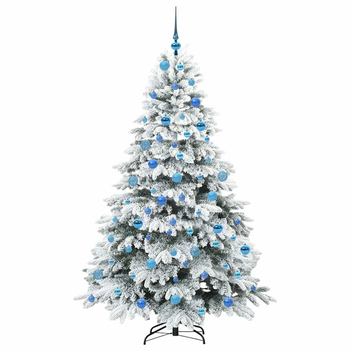 Brad de Crăciun artificial cu 300 LED Alb 180 cm PE și PVC - WALTI WALTI